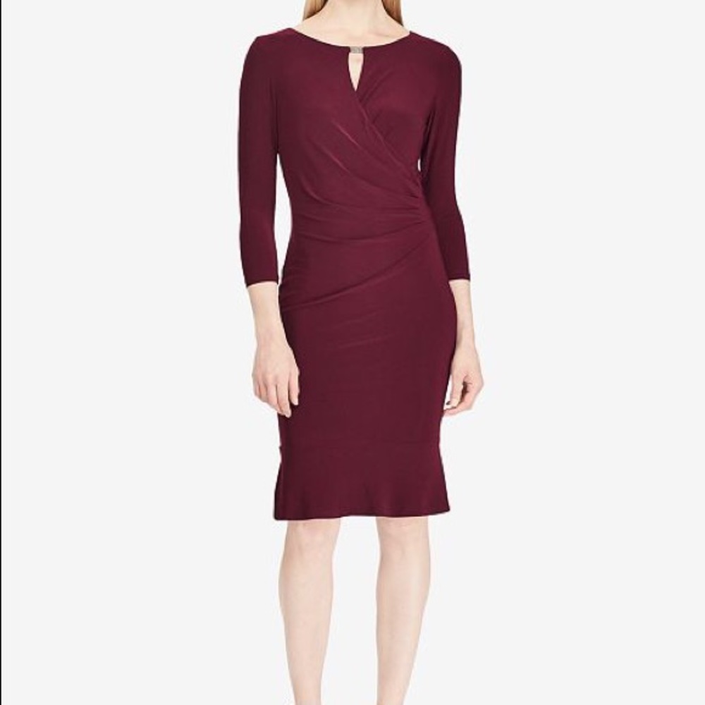 Keyhole Jersey Dress